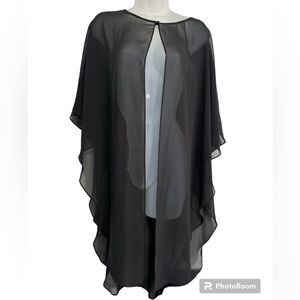 NWOT Connected appareal cover up poncho size 14P